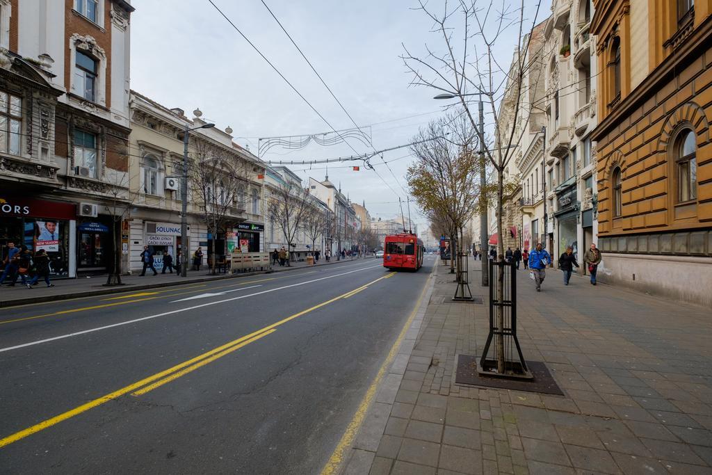 Urban Downtown Apartment Belgrad Exterior foto